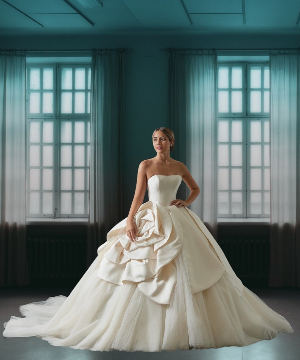 020II808 WEDDING GOWN