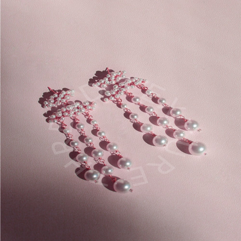 005II036 PREMIUM TEXTURED DIAMOND EARRING